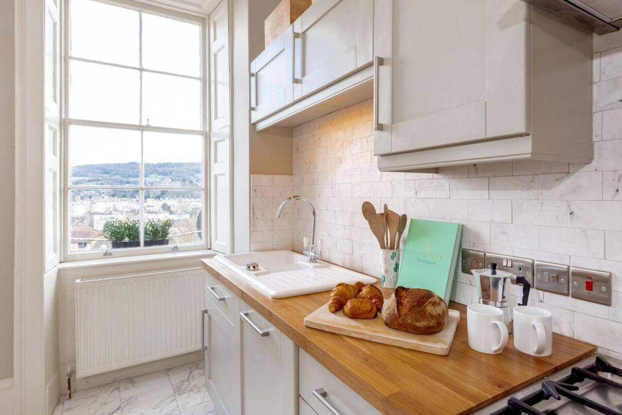 Luxury Two Floor Central Duplex Apartment Free Parking Bath Eksteriør billede